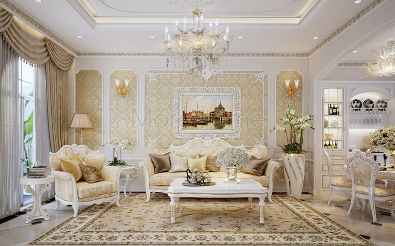 Thiết kế phòng khách chung cư hiện đại