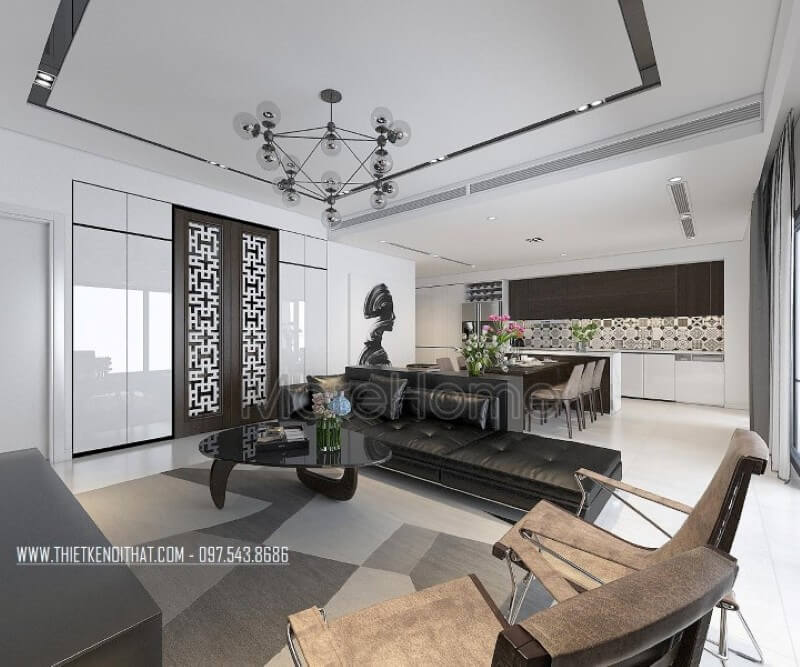 Thiết kế nội thất chung cư Impera Garden sang trọng Nội thất chung cư đẹp