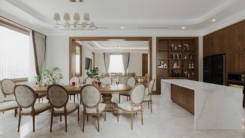 Làm mới với 17 mẫu thiết kế nội thất bàn ăn căn hộ, nhà phố, biệt thự với những tính năng vượt trội 