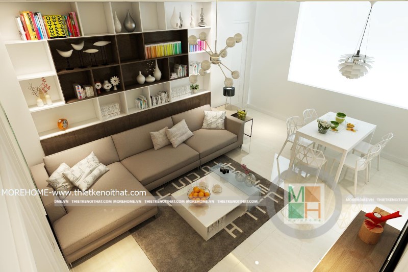 Thiết kế nội thất căn hộ chung cư nhỏ Thiết kế nội thất căn hộ chung cư nhỏ